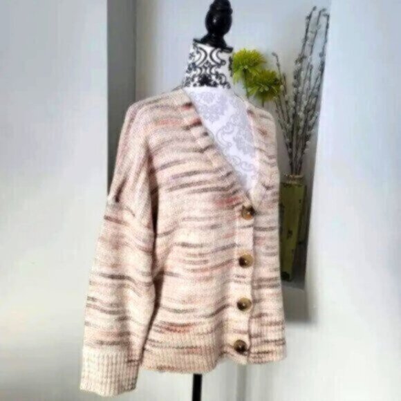 Women's Cotton Knit Cardigan Sweater  sz 2X - Picture 2 of 8